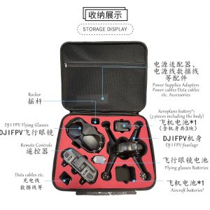 NEW DJI FPV Hardshell Handheld Storage Bag Waterproof Protective Box Carrying Case for DJI FPV Handbag Carry bag